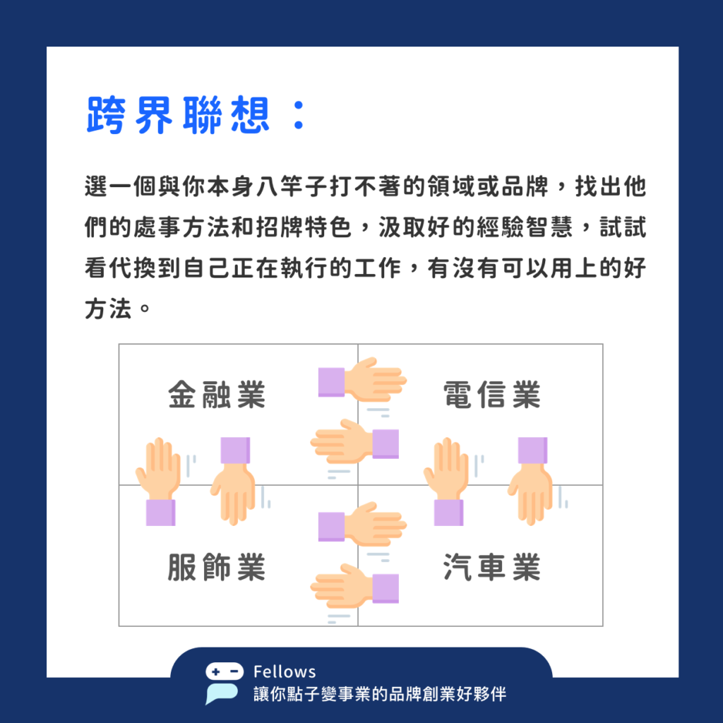 11 學會這三個方法，讓你的點子跳脫框架與眾不同2